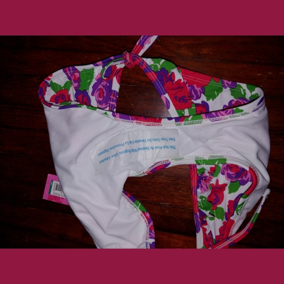 NWT🔥 Floral ruffled frilled bikini bottoms - Picture 3 of 8